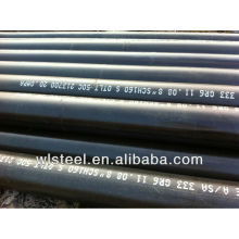 Astm a53 a106 b sch40 tubo de acero negro